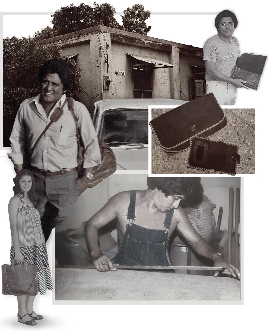 El primer taller de Danilos — un patio en San Pedro Sula, 1974